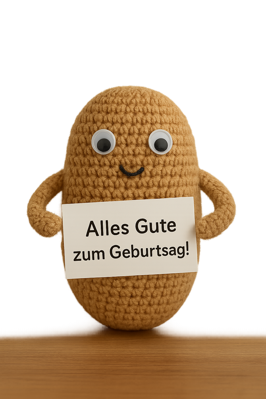 Knollenpost, gestrickt, individuell, Bio Baumwolle. Geburtstag