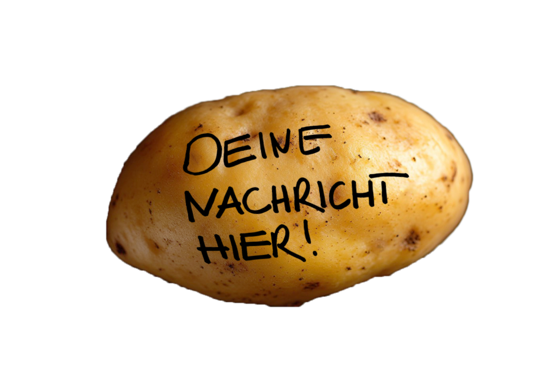 knollen kartoffelnSpaßgeschenk